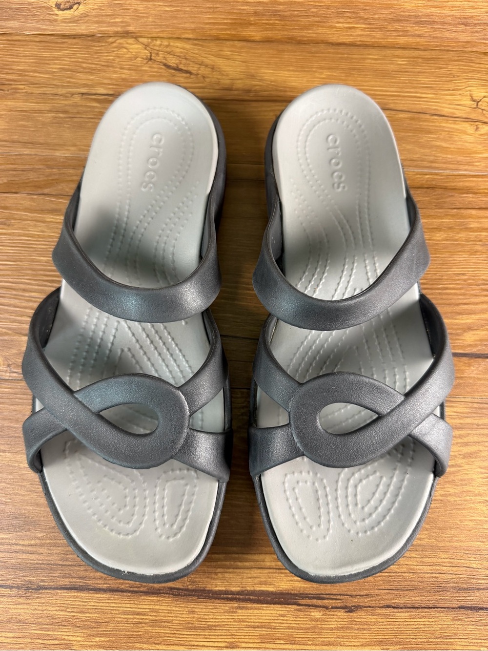 Crocs Meleen Twist Sandals Slides Shoes Women’s Size 11